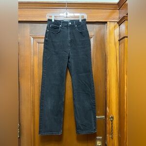 Everlane Black Curvy High-Waisted Jeans